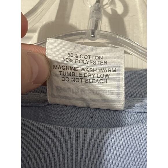 Vintage St Louis Missouri Shirt Sz L Gateway to the West Blue - Picture 4 of 7